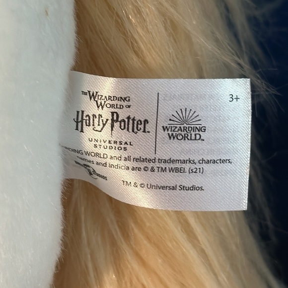 Wizarding World Harry Potter White Unicorn 17” & Hagrid’s Dog Fang 13” Plush - Picture 3 of 8
